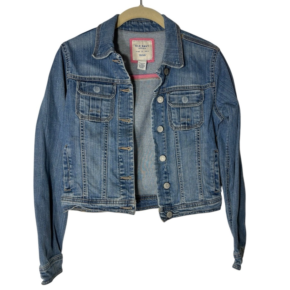 Old Navy‎ Size XL Blue Denim Jacket